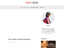 Tablet Screenshot of dojoblog.ro